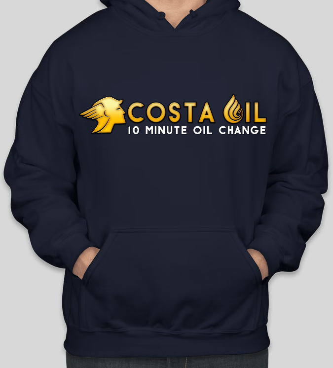 Costa Oil Printed Hoodie