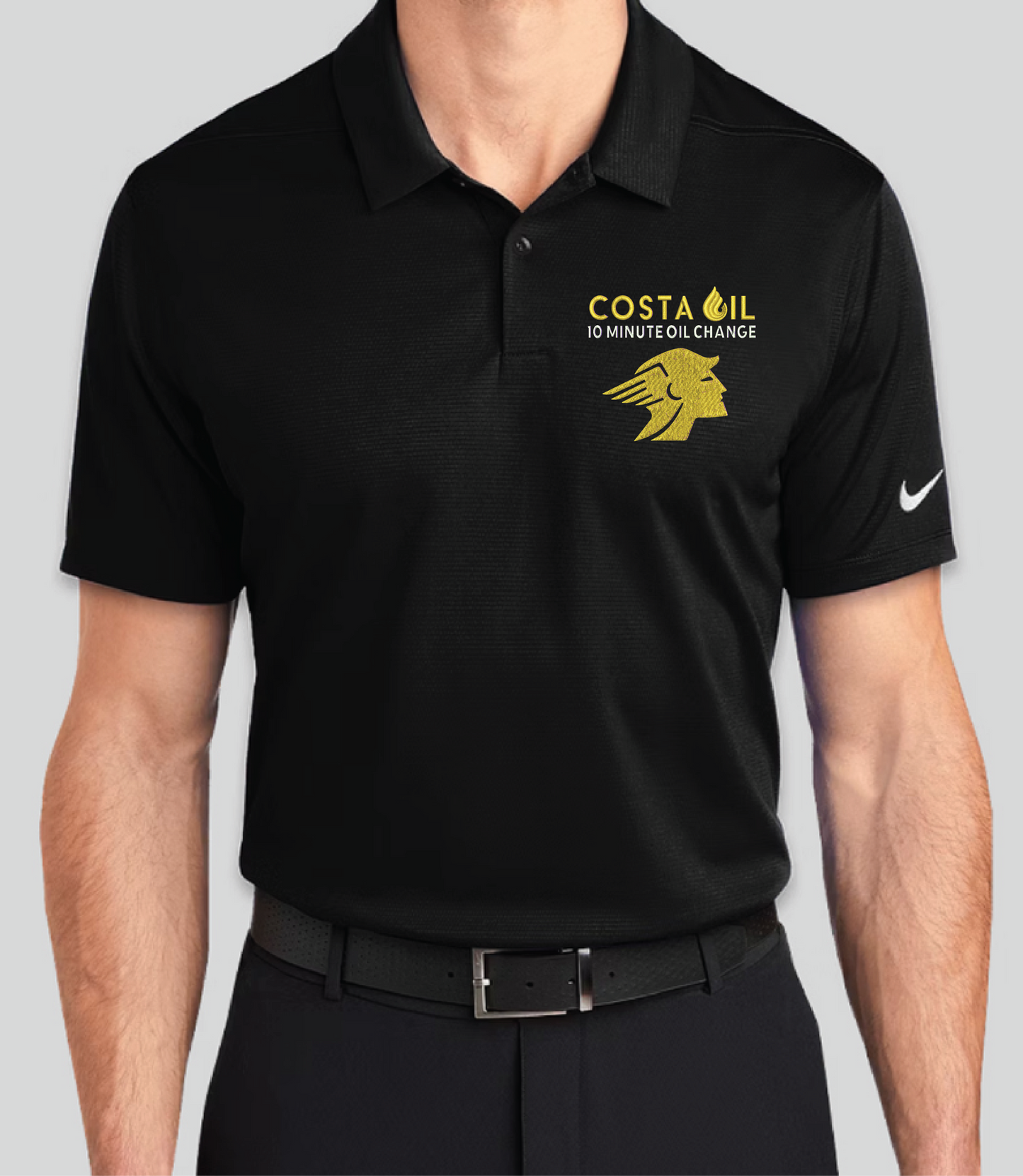 Embroidered Nike Drifit Polo